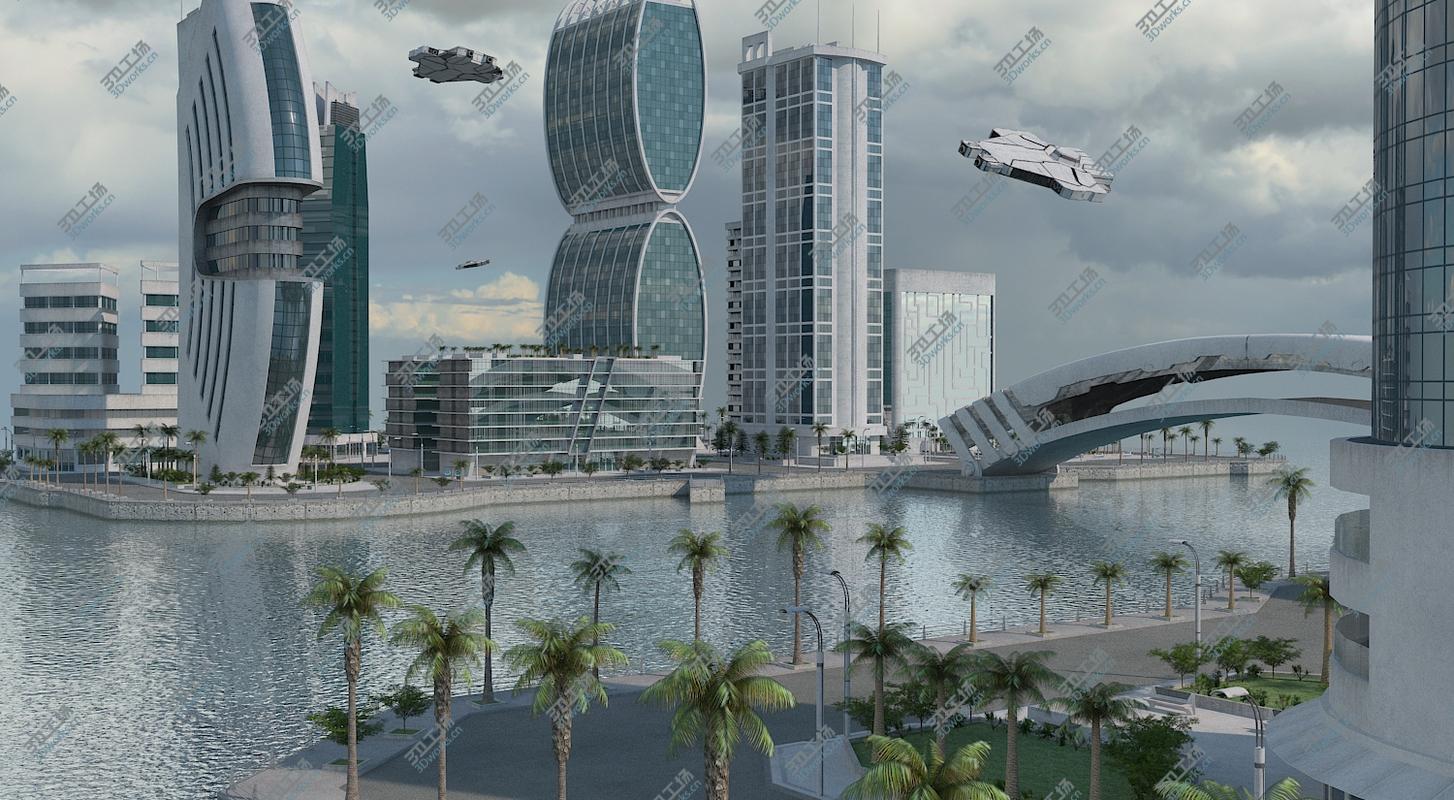 images/goods_img/202104023/Sci Fi City HD 3D model/1.jpg